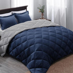 Basic Beyond Comfort Set All Seasons. 1 Comfort (88" x 92") and 2 Pillow Shams (20" x 26" + 2")