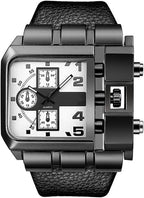 Reginald Hip hop Men's Watch Big Face Watch for Men Square Novel Face