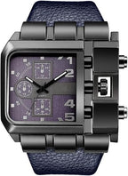 Reginald Hip hop Men's Watch Big Face Watch for Men Square Novel Face