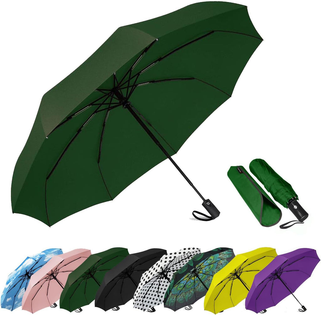 SIEPASA Compact Travel Umbrella-Windproof Auto Open