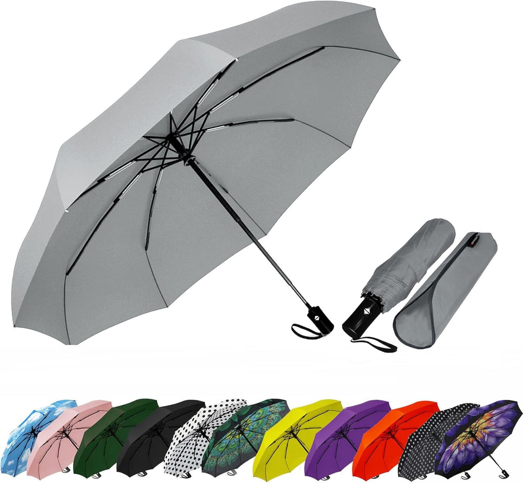 SIEPASA Compact Travel Umbrella-Windproof Auto Open