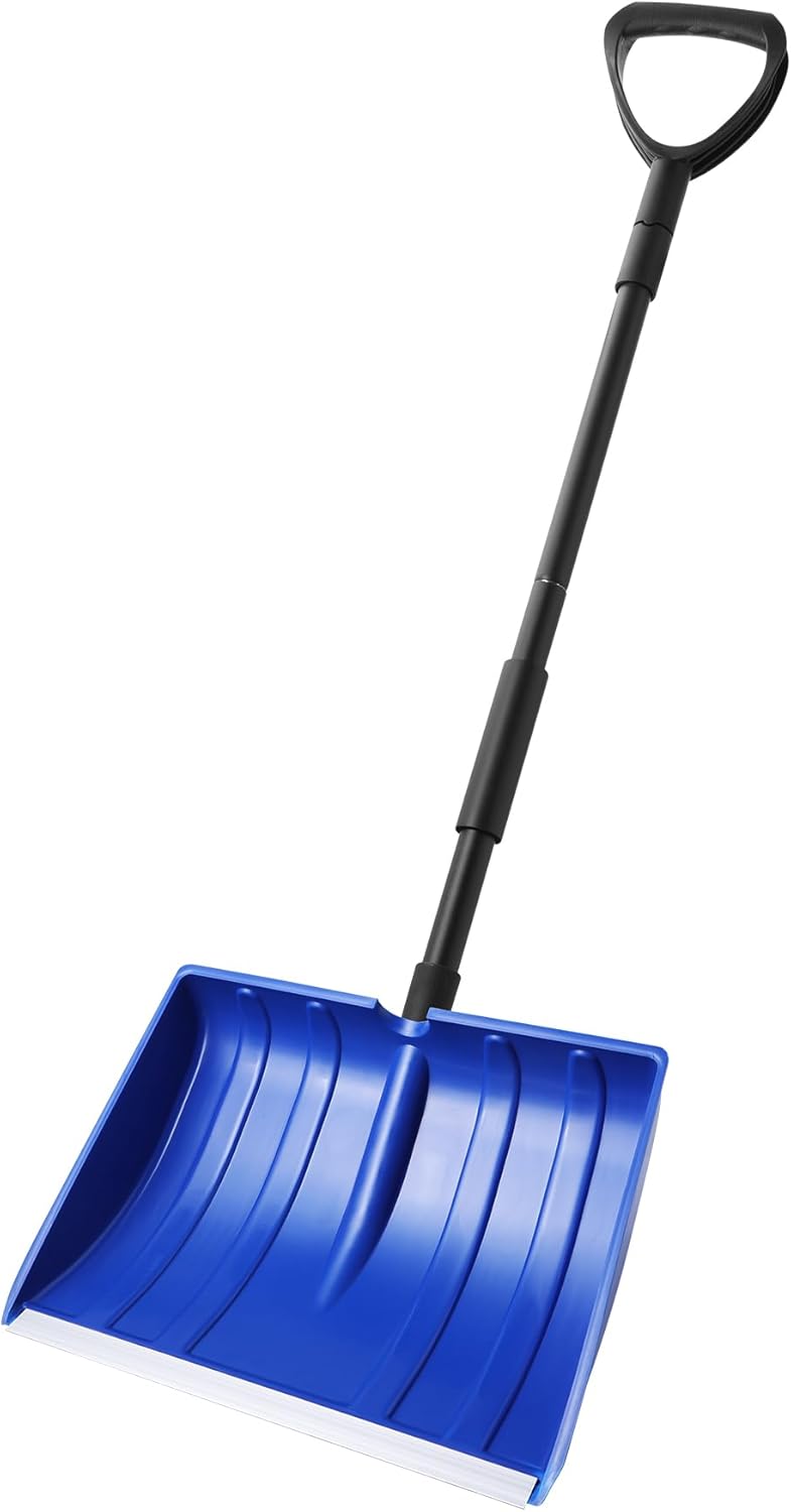 Yocada Snow Shovel for Driveway Home Garage Snow Removal 55 Inch Long