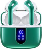 TAGRY Bluetooth Headphones True Wireless Earbuds 60H Playback LED Power Display Earphones