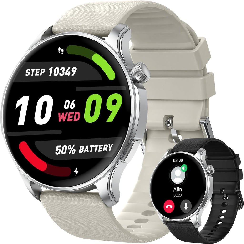 Smart Watch for Men and Women Fitness, Waterproof, Make/Answer Call Smart Watches