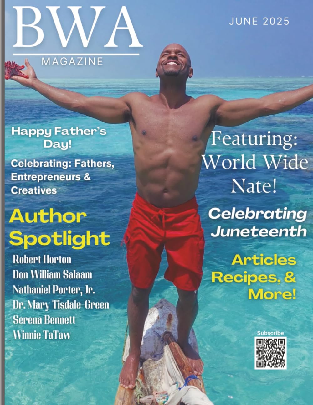 BWA Magazine Celebrates Black Men, Aurthors, Cereatives & Entrepreneurs