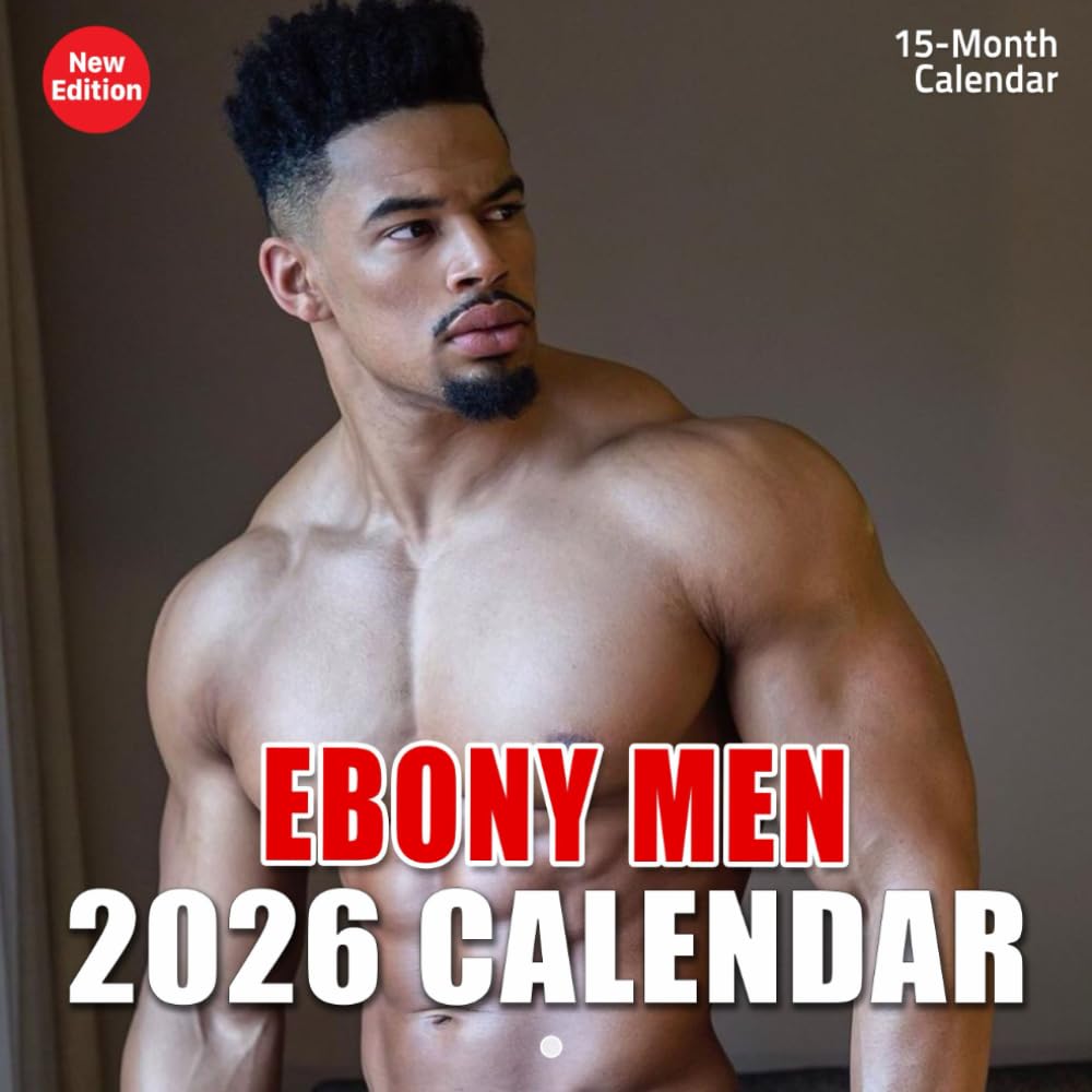 Ebony Men Calendar 2026 3