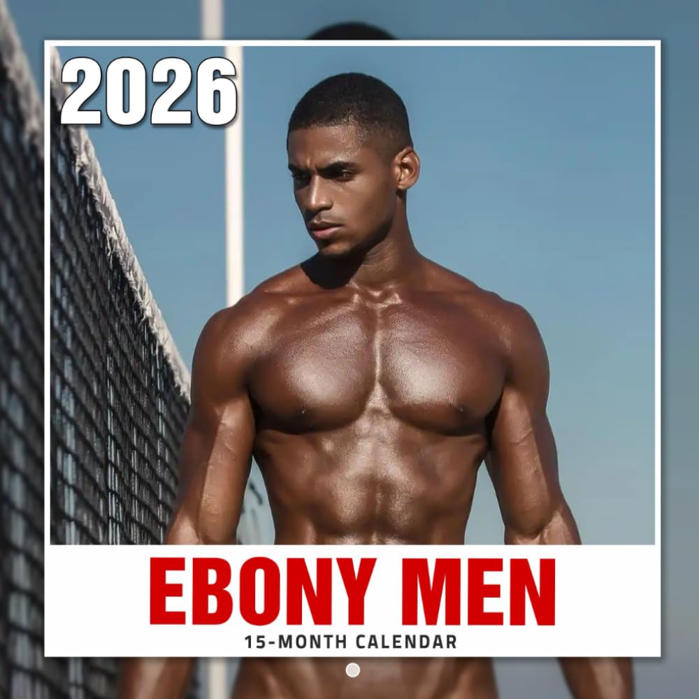 Ebony Men Calendar 2026